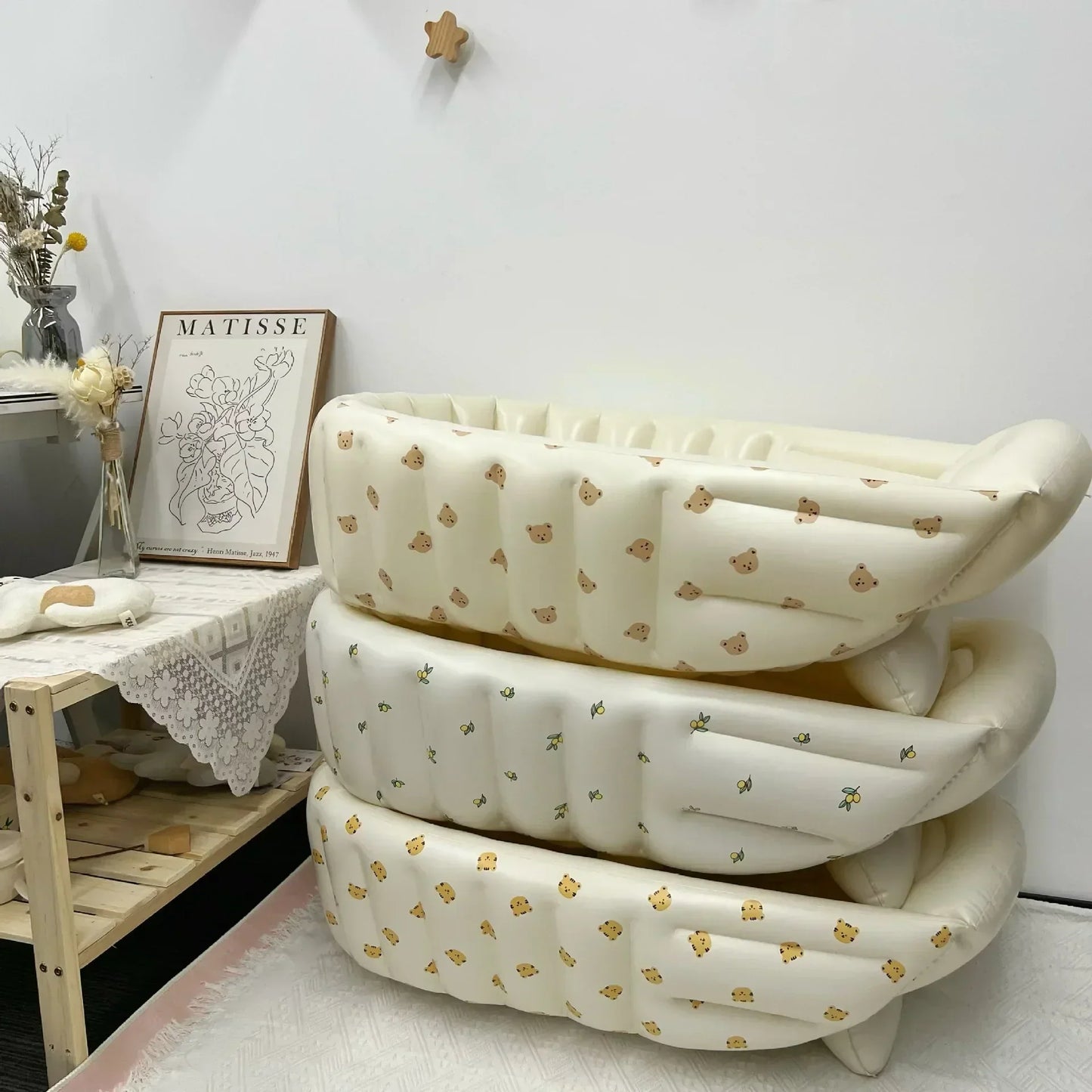 MiniSplash - Draagbaar en Opblaasbaar Babybad | Yobi