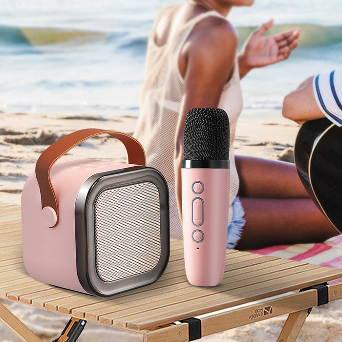 KaraStar Mini Karaoke Set – Draagbaar Zingplezier voor Elk Moment