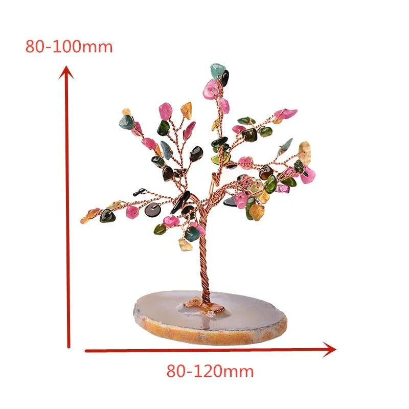 Crystal Vida - Kristallen Levensboom – een stijlvol teken van balans en groei.