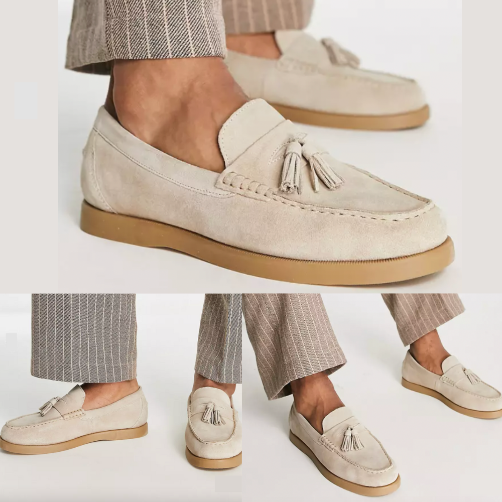 Jack - Stijlvolle Leren Suede Heren Loafers
