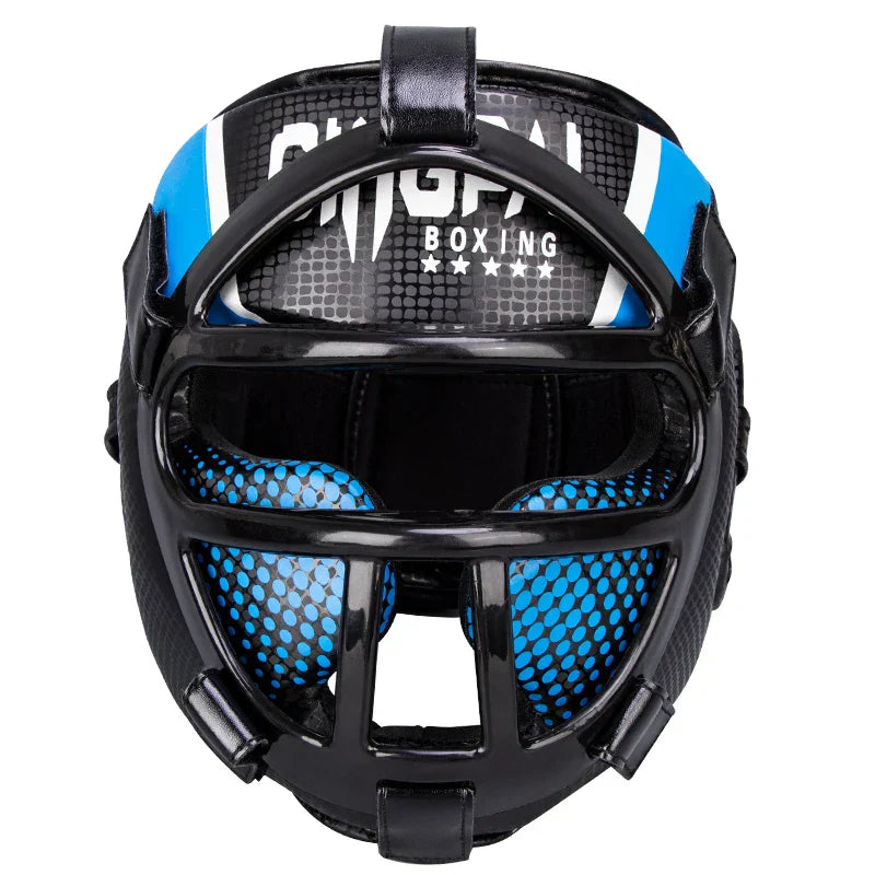 gezichtsmasker sport blauw beschermend