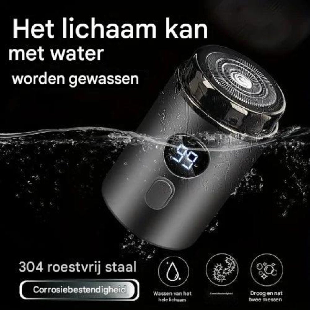 FlashShave 2.0 - Precisiescheren Voor Heren - Perfect voor op reis en onderweg