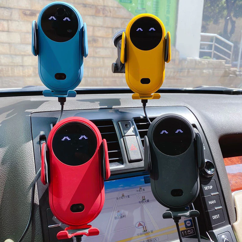 Snelle 2-in 1 Draadloze Oplader houder Voor In de auto - ChargeGo