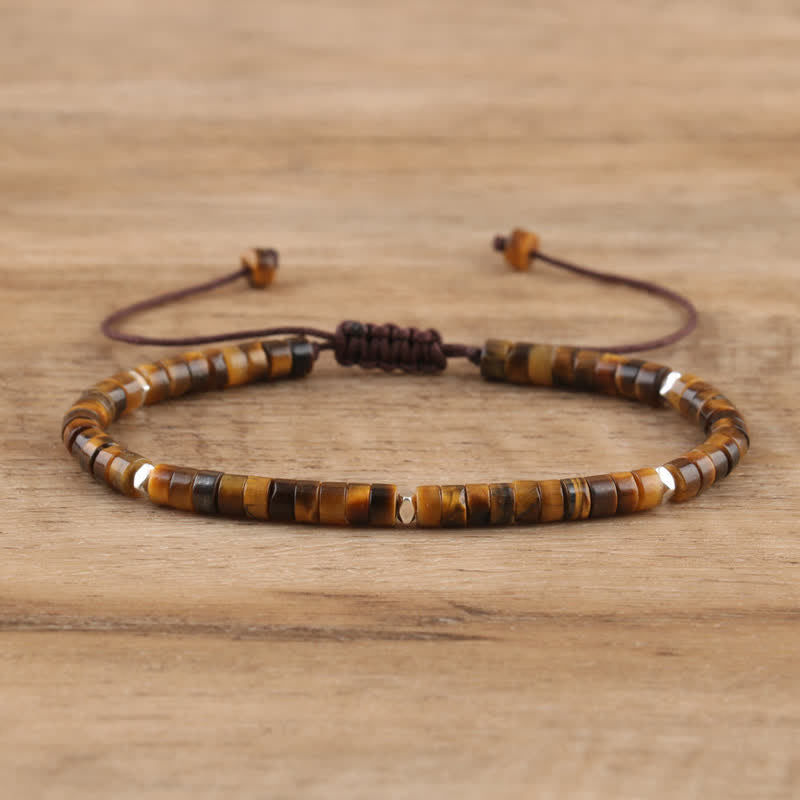 Lumineaux Elegante Armband met 2,4 mm Natuurlijke Steentjes