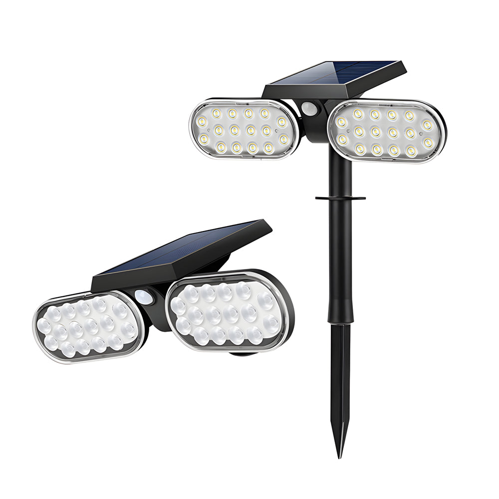 GlowX moderne solar-LED-spotlight
