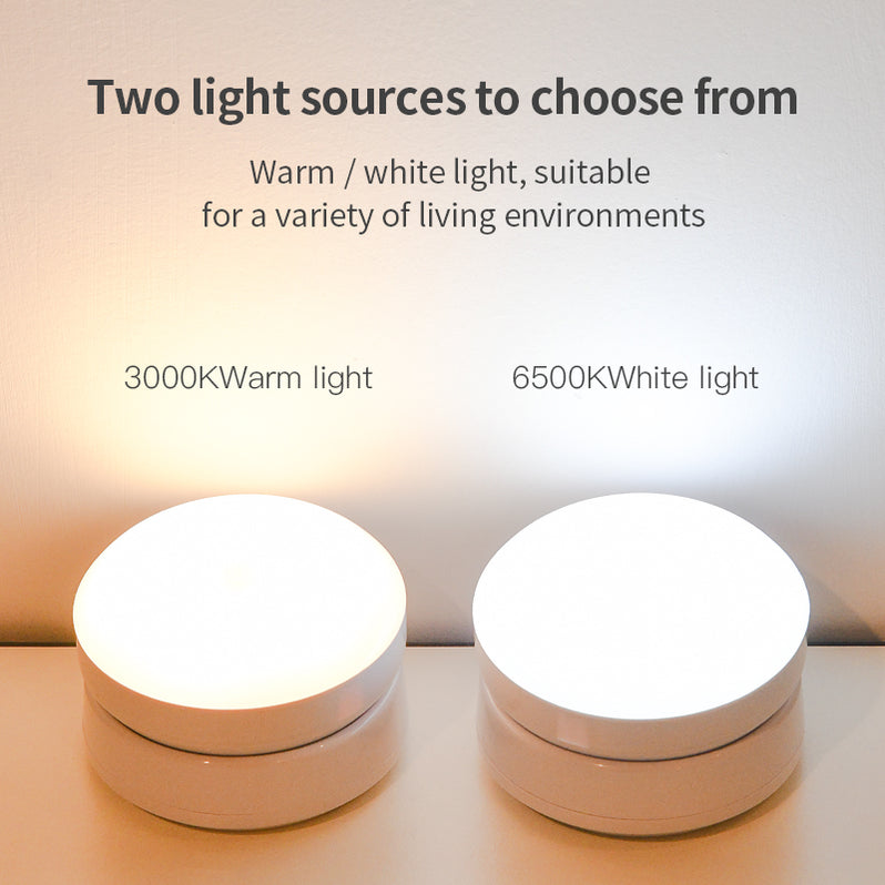 LunaGlow – Draadloze Nachtlamp met Bewegingssensor en Automatische Uitschakeling