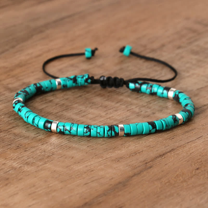 Lumineaux Elegante Armband met 2,4 mm Natuurlijke Steentjes