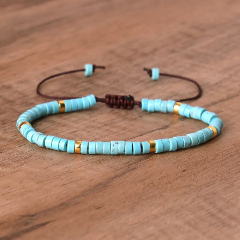 Lumineaux Elegante Armband met 2,4 mm Natuurlijke Steentjes