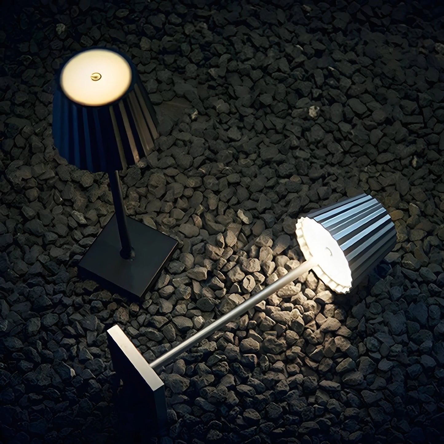 Brillia – Voor een stralende en verfijnde uitstraling. Luxe Draadloze Tafellamp  – Elegante LED Verlichting met USB Oplaadfunctie