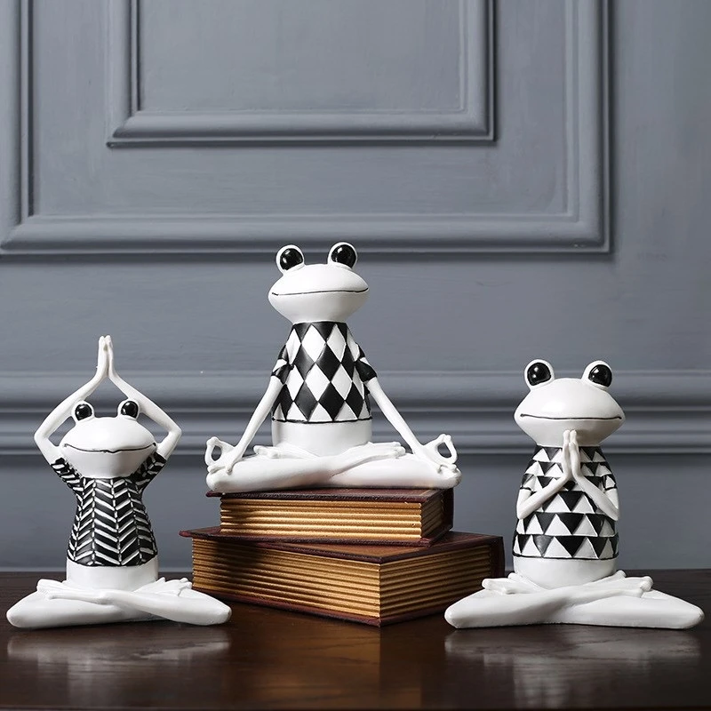 SereniFrog – Rustgevende Meditatiekikker Decoratie