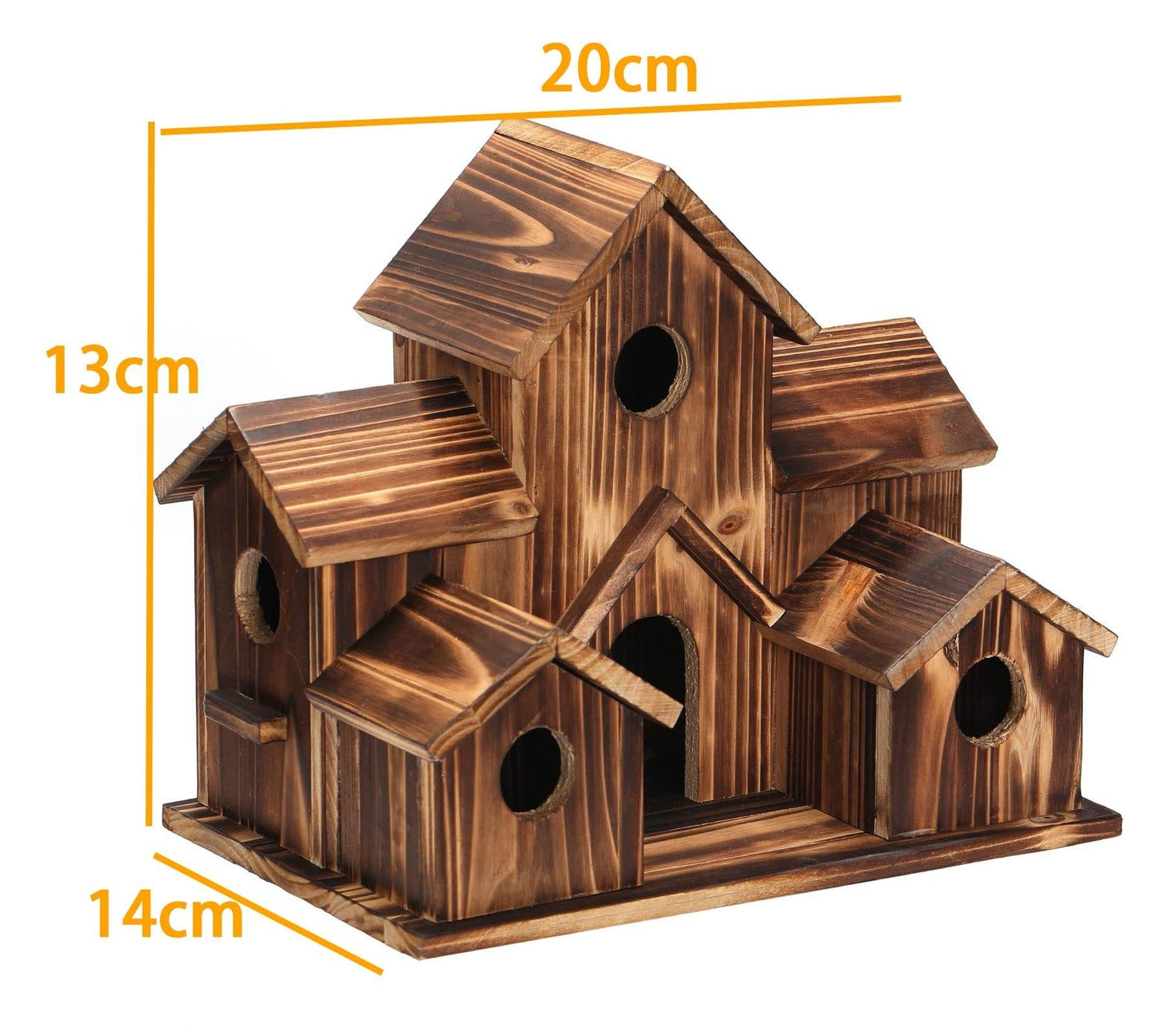 WoodNest – Stijlvol Handgemaakt Vogelhuis van Hout