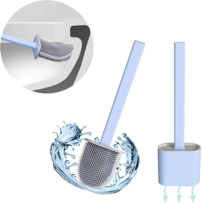 SwiftBrush – Duurzame Siliconen Toiletborstel Set | Yobi