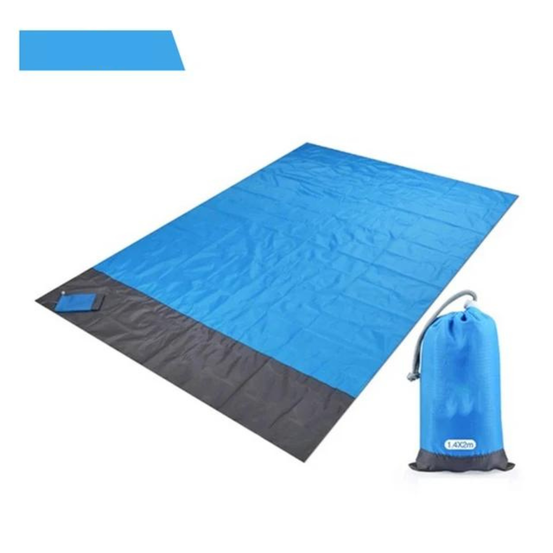 BreezeMat - Waterdichte Strandmat – De Draagbare Picknickmat voor Avonturen Buiten