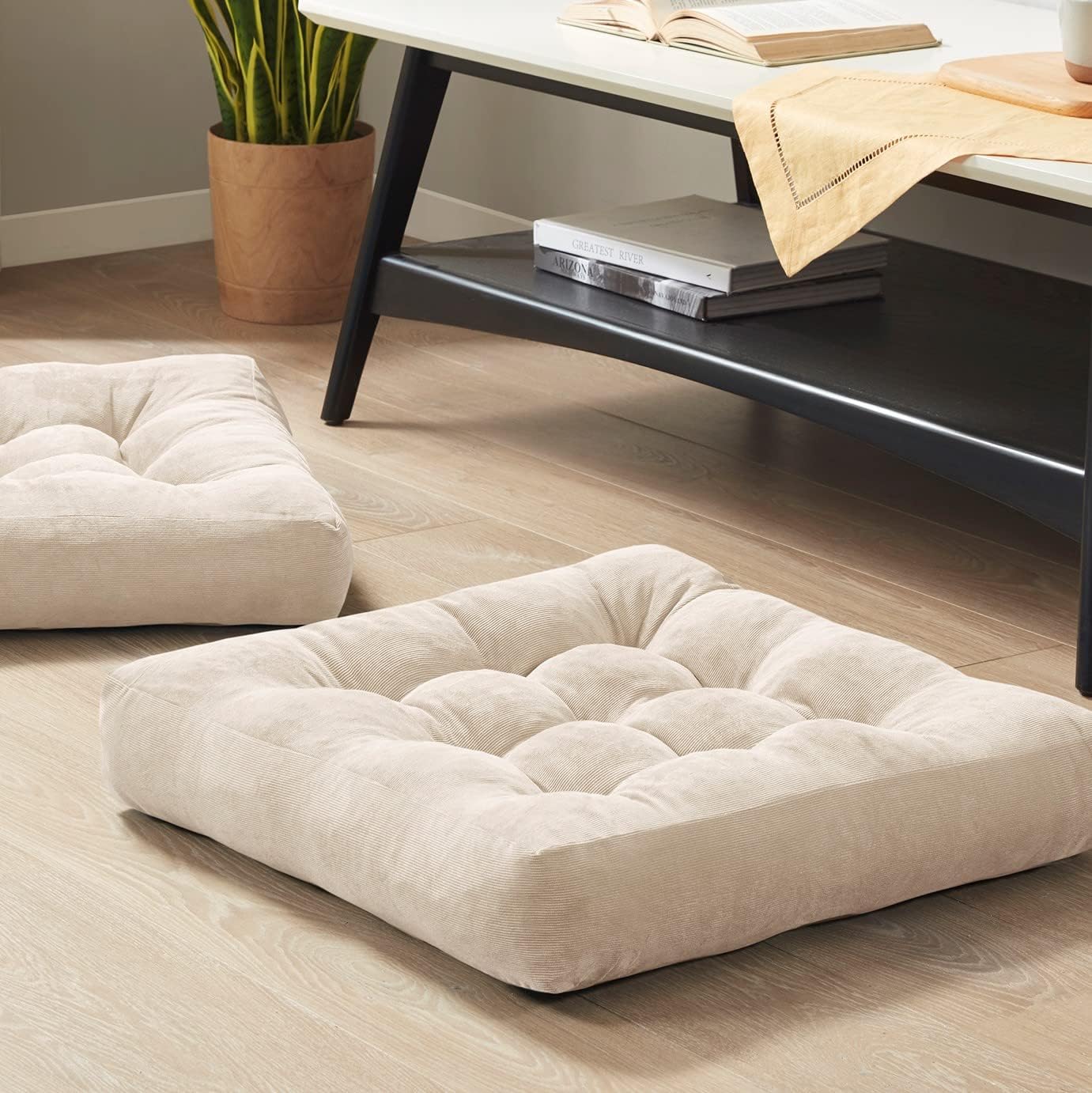 ZenSet – Duo Luxe Meditatiekussens - Set van 2