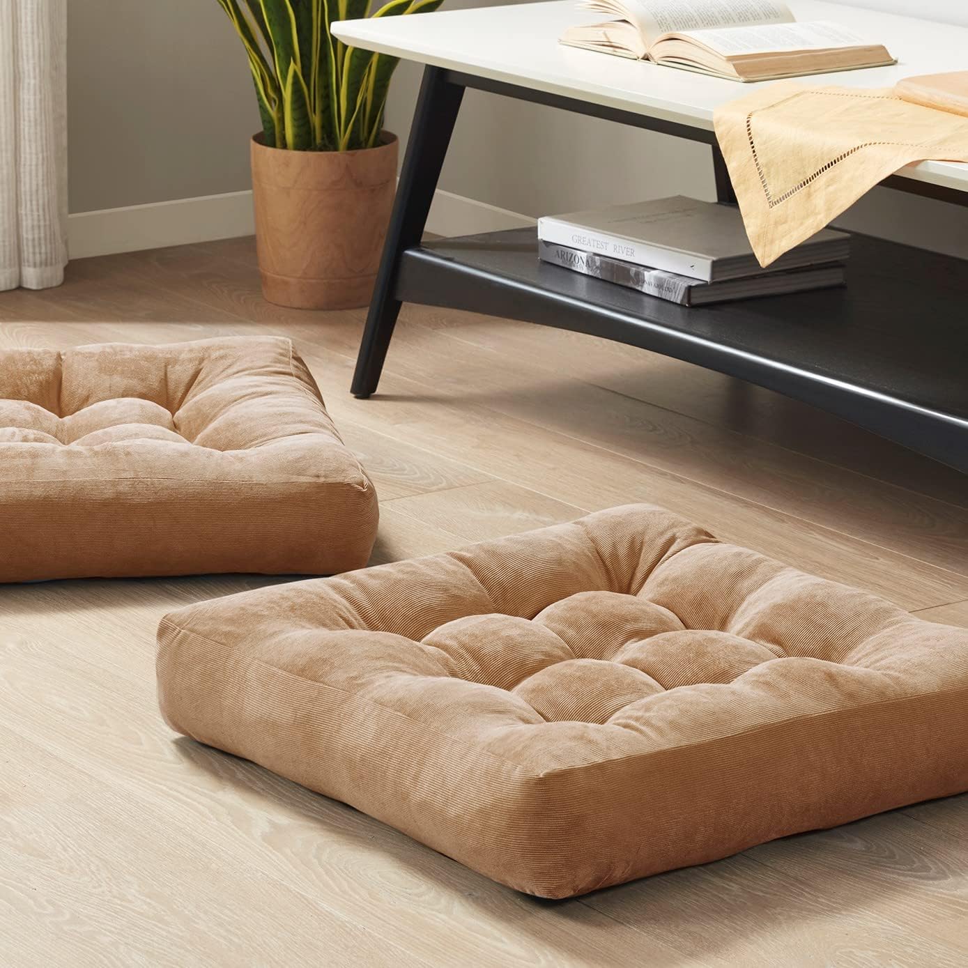 ZenSet – Duo Luxe Meditatiekussens - Set van 2