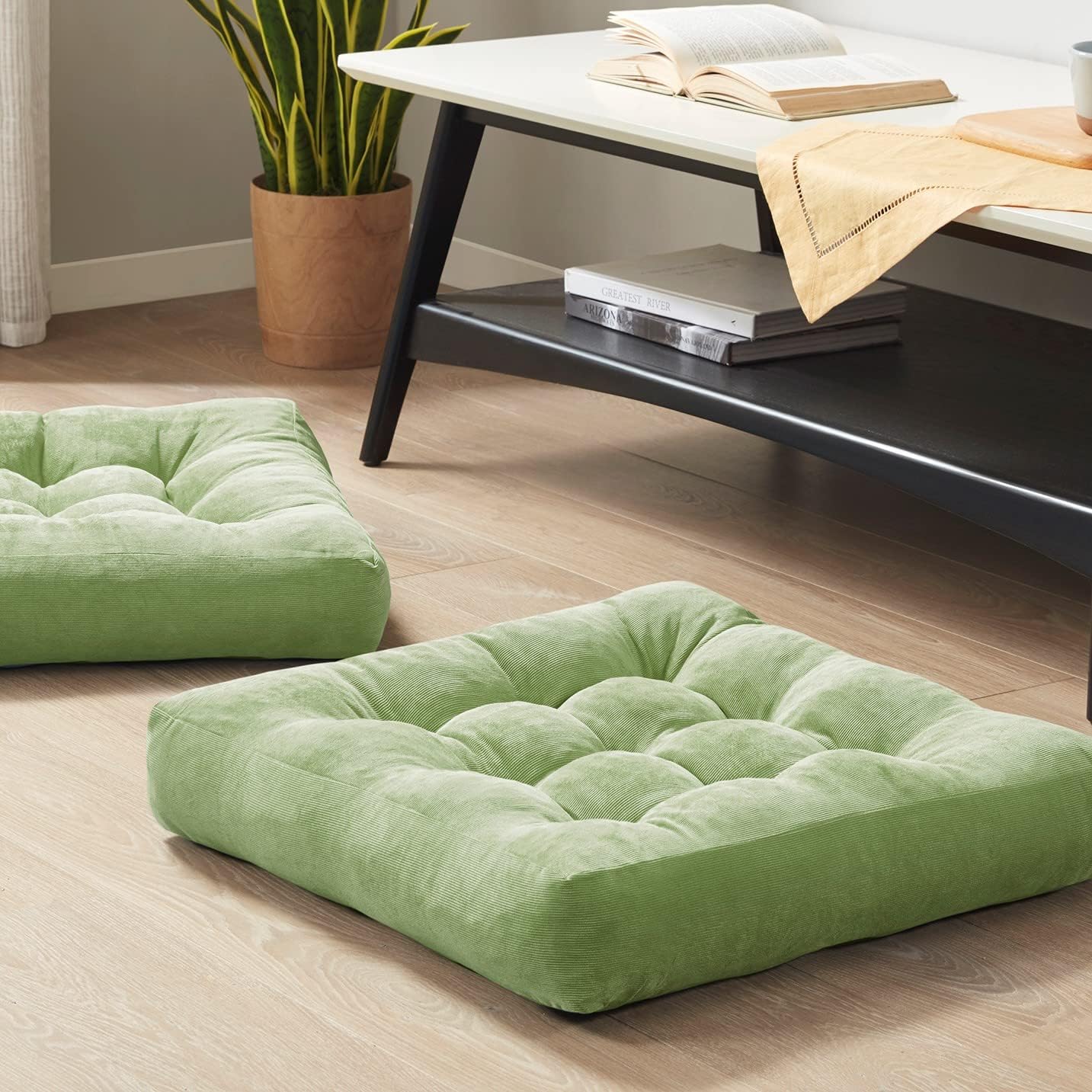 ZenSet – Duo Luxe Meditatiekussens - Set van 2