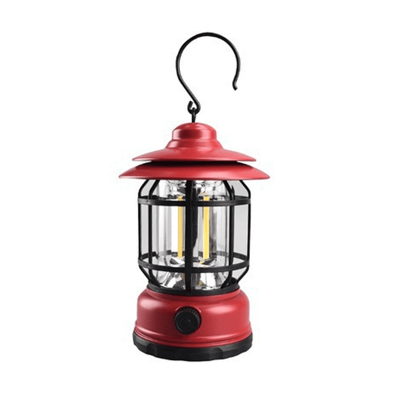 PortaGlow Tuinlamp - Retro Draagbare Lantaarn voor Buitenavonturen