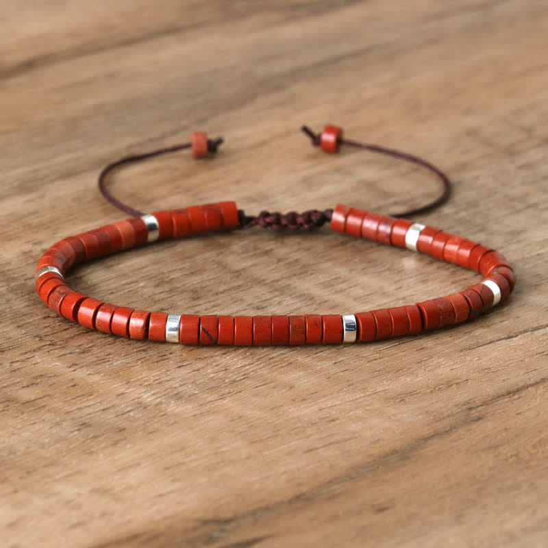 Lumineaux Elegante Armband met 2,4 mm Natuurlijke Steentjes