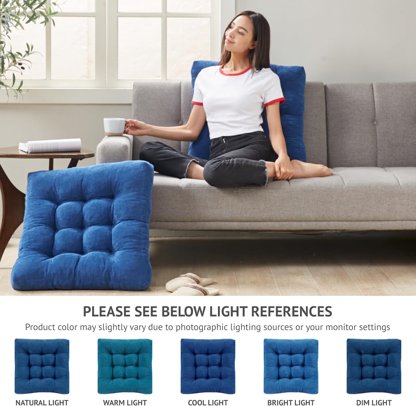 ZenSet – Duo Luxe Meditatiekussens - Set van 2