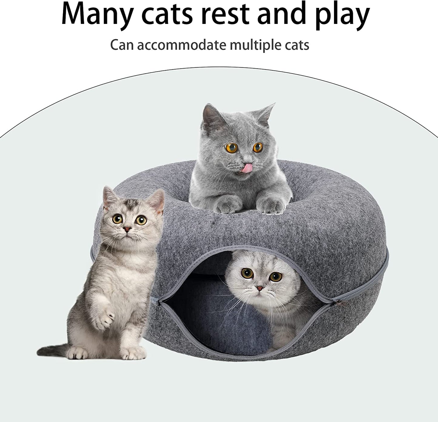 CatCrawl  - Luxe Kattentunnel met Slaapplek