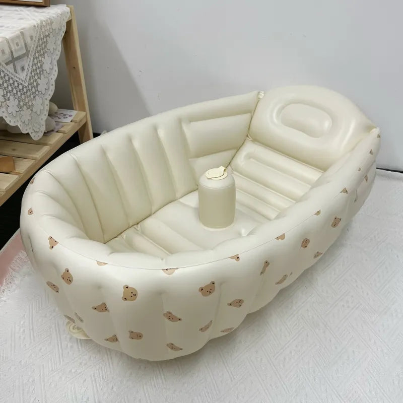 MiniSplash - Draagbaar en Opblaasbaar  Babybad | Yobi