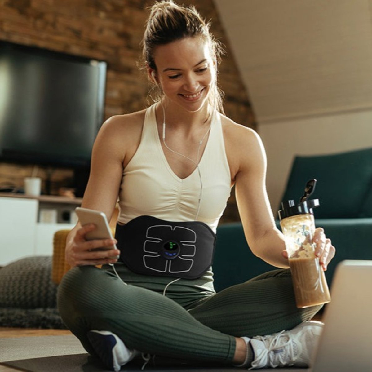 CorePulse EMS Trainer – Sterke Buikspieren Zonder Moeite
