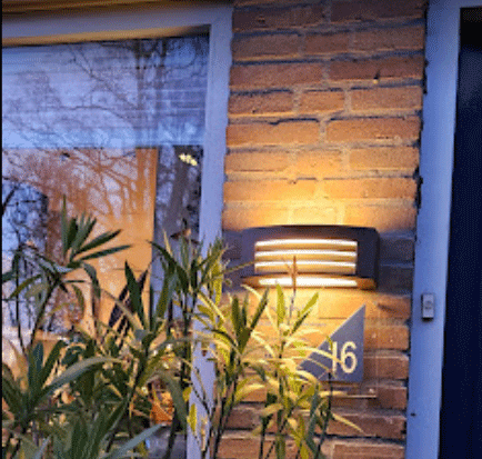 Buitenwandlamp met Stijlvolle LED-verlichting