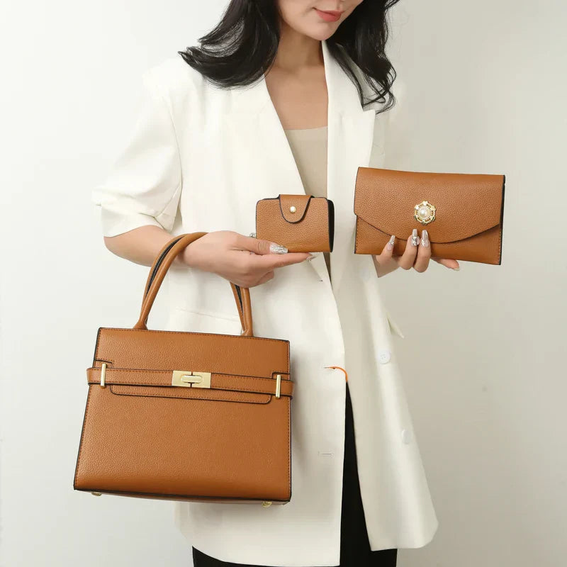 ChicCollection - Driedelige Dames tassen set