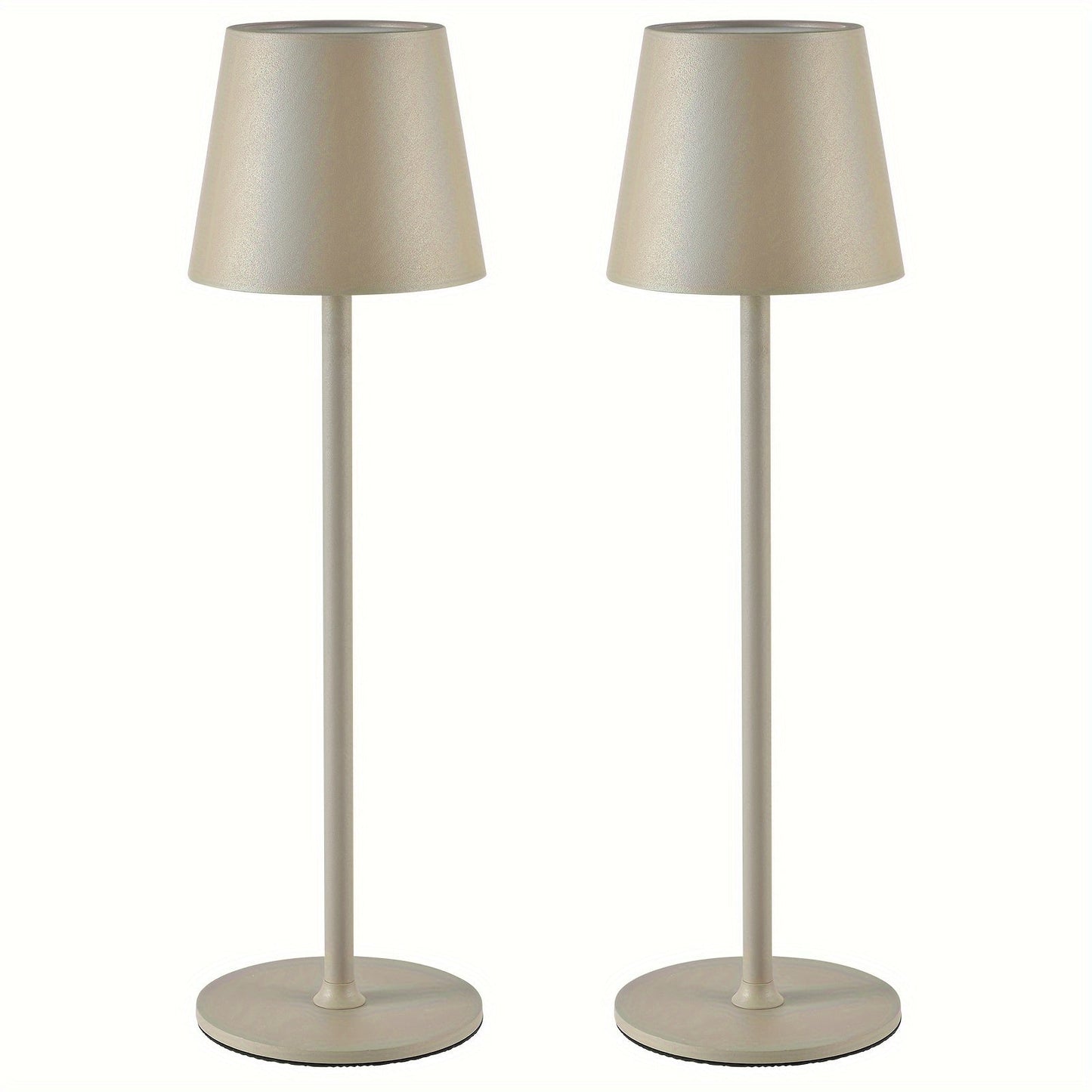 tafellamp draadloos touch zand taupe