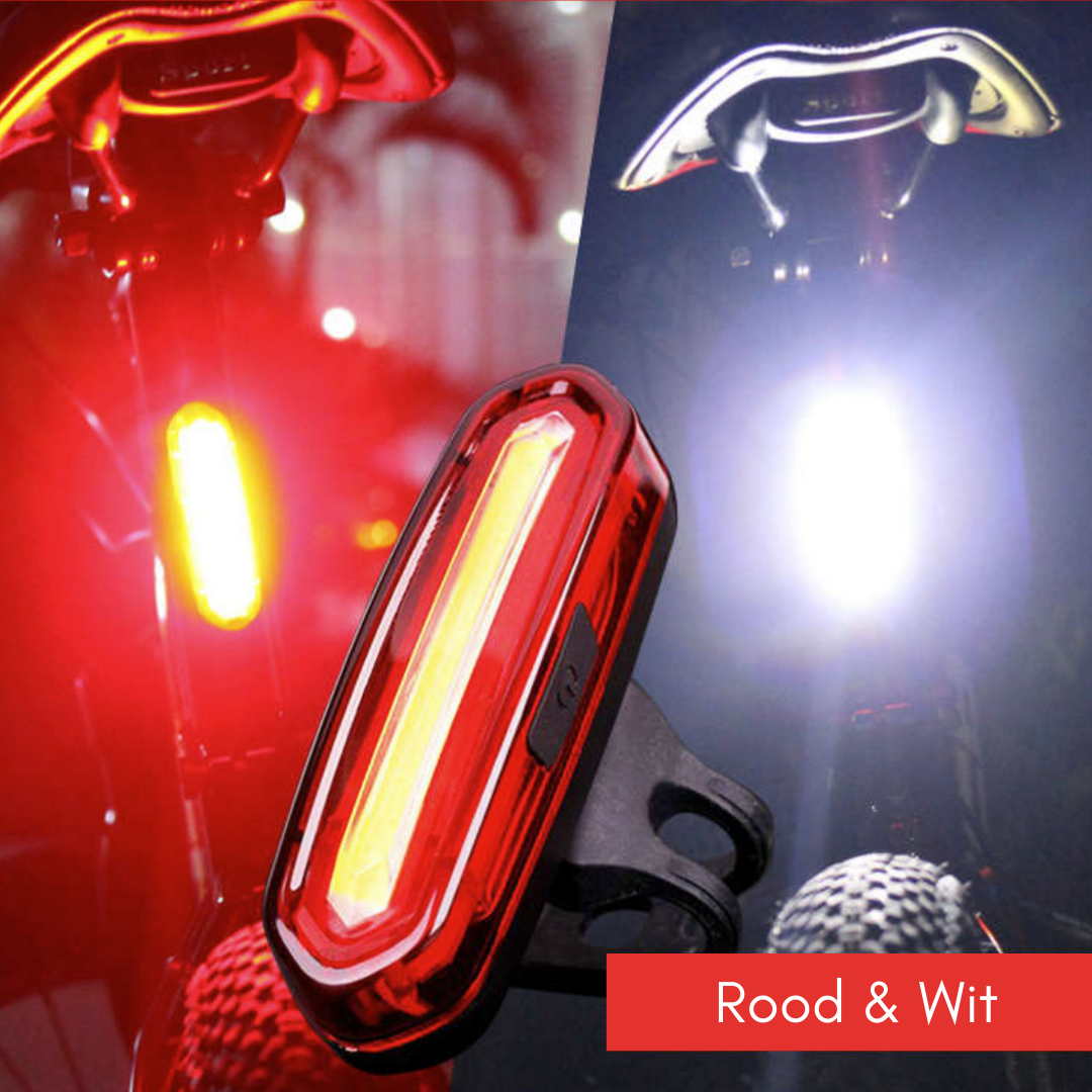 Fietsachterlicht led oplaadbaar