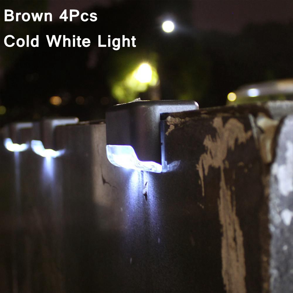 VerdeLight LED Lampen – 4 Stuks Sfeervolle Tuinverlichting op Zonne-energie, IP44 Waterdicht, Diverse Kleuren voor Buiten en Trappen