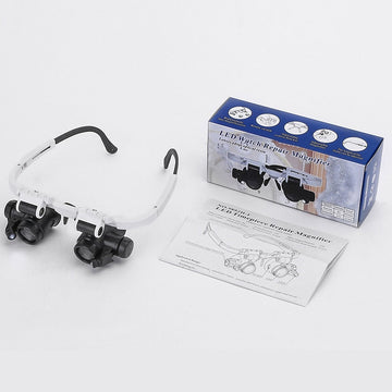 ZoomVision HD Vergrootglas Bril met LED – Helder Zicht en Comfort