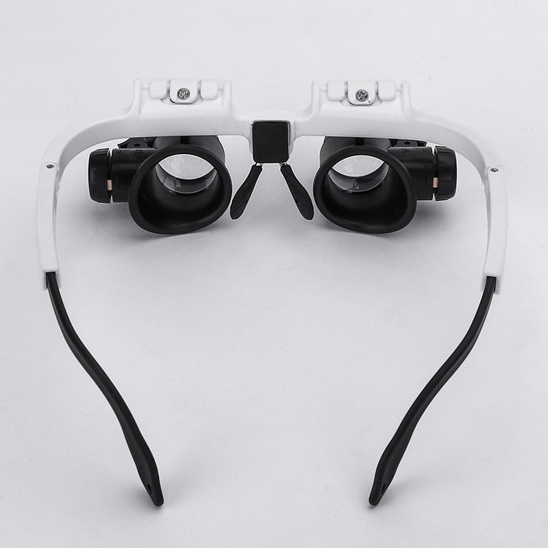 ZoomVision HD Vergrootglas Bril met LED – Helder Zicht en Comfort