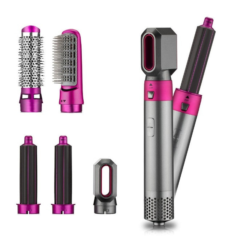 Airstylla – 5-in-1 Multistyler voor Stijlen, Drogen en Krullen in Eén