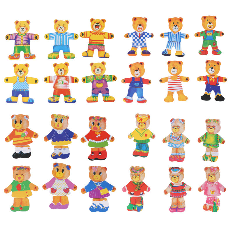 WoodWise – Houten DressUp Puzzel voor Kids | Yobi