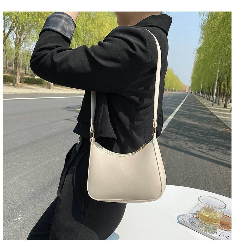 handtas luxe beige
