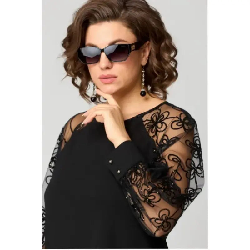 Inez - Elegante jurk met Kant