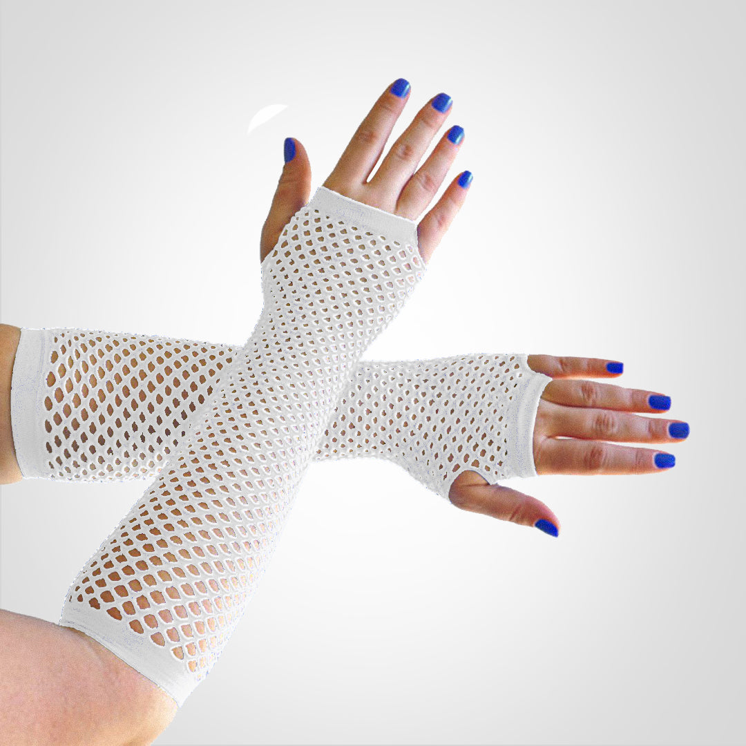 TecStyle | Lange vingerloze net-handschoenen