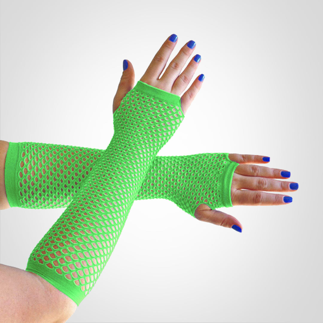 TecStyle | Lange vingerloze net-handschoenen