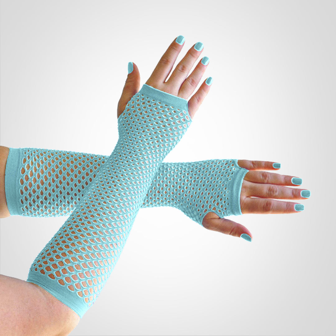 TecStyle | Lange vingerloze net-handschoenen