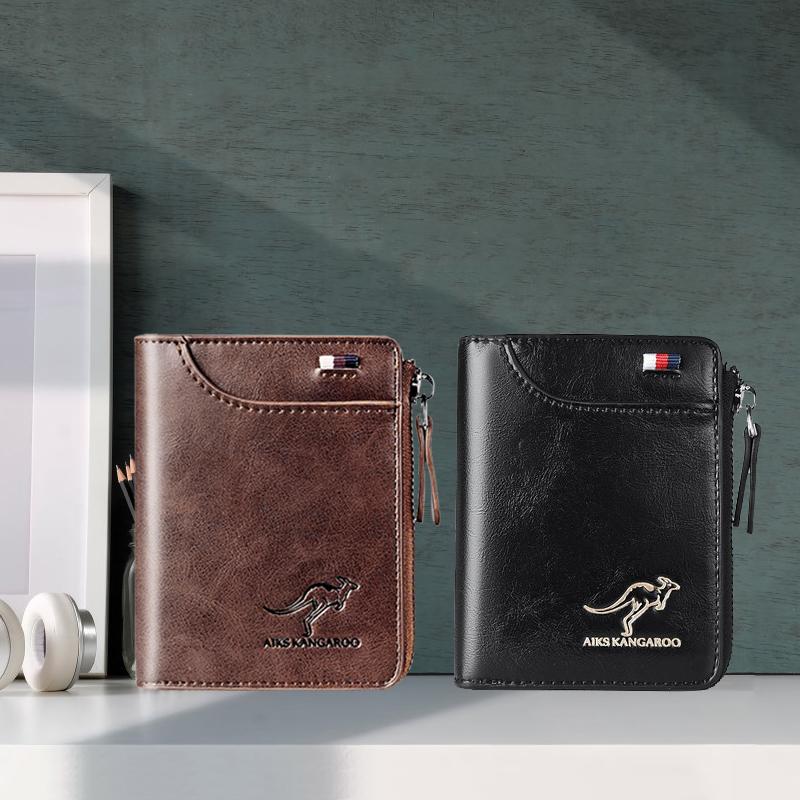 LockWallet RFID - Compacte En Veilige Leren Portefeuille