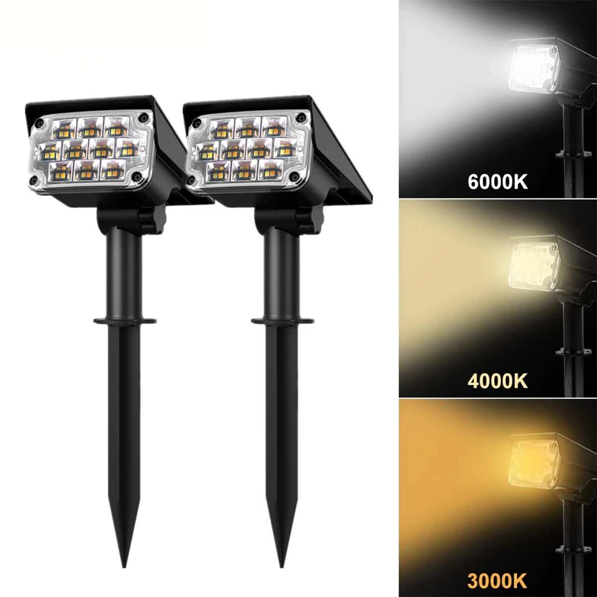 SolarGlow Spot - Stijlvol licht op zonne-energie voor elke tuin.