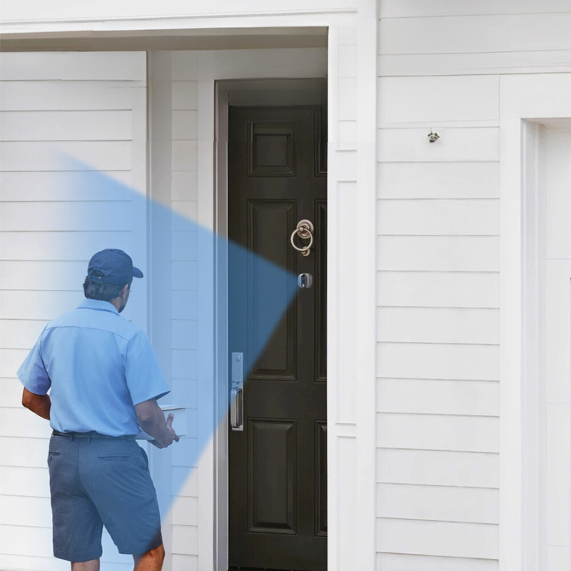 Camera  met beweging herkenning