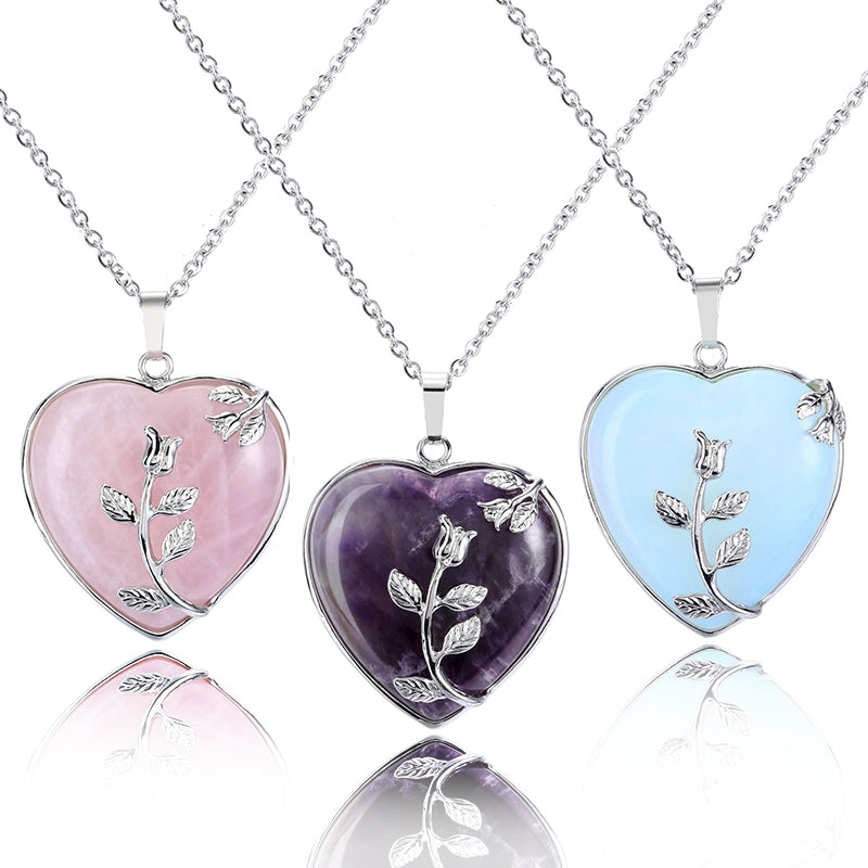Luna Amour Elegante Halsketting met een Hart