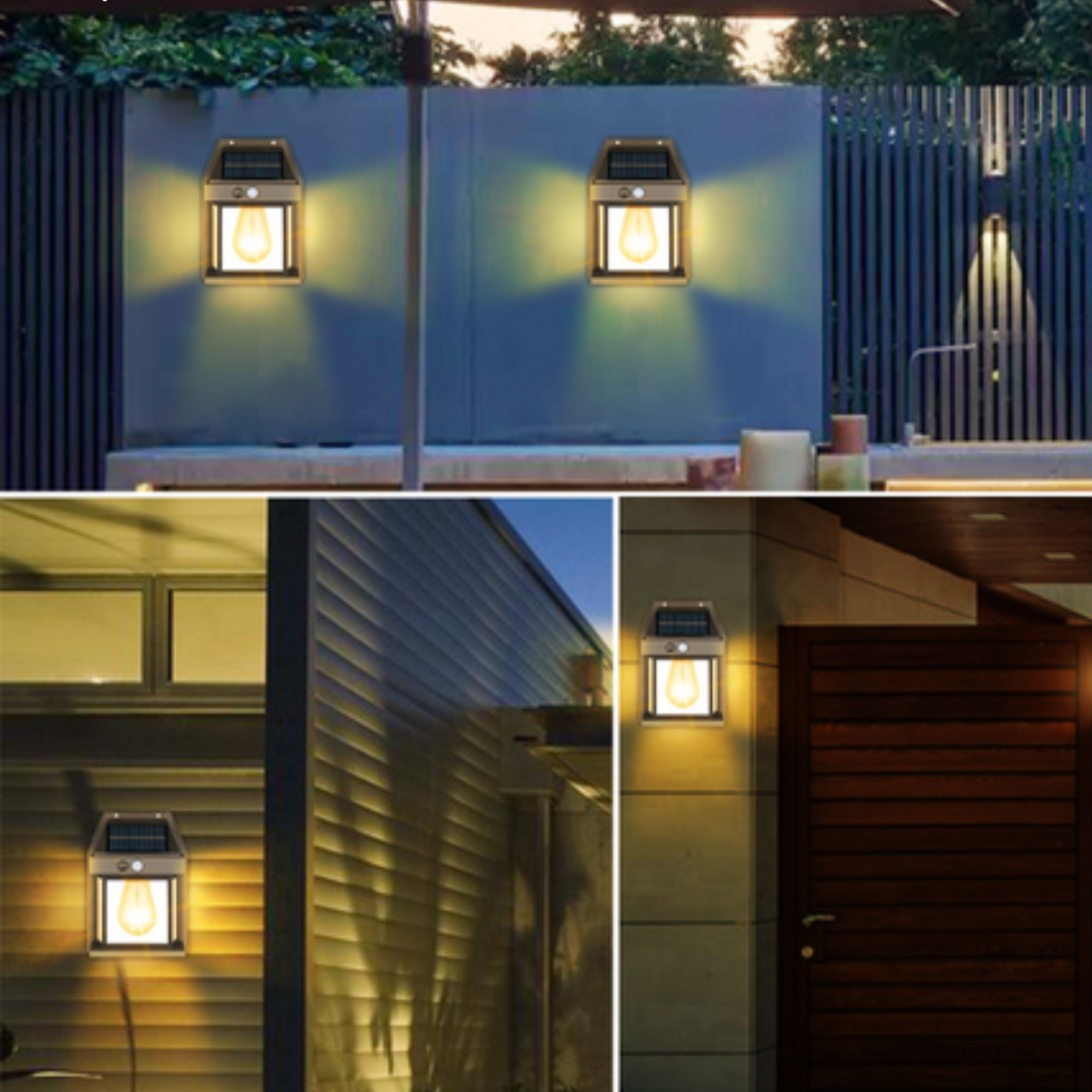 SolarLume LED Solar Wandspots Deluxe - Creëer de perfecte sfeer in jouw tuin