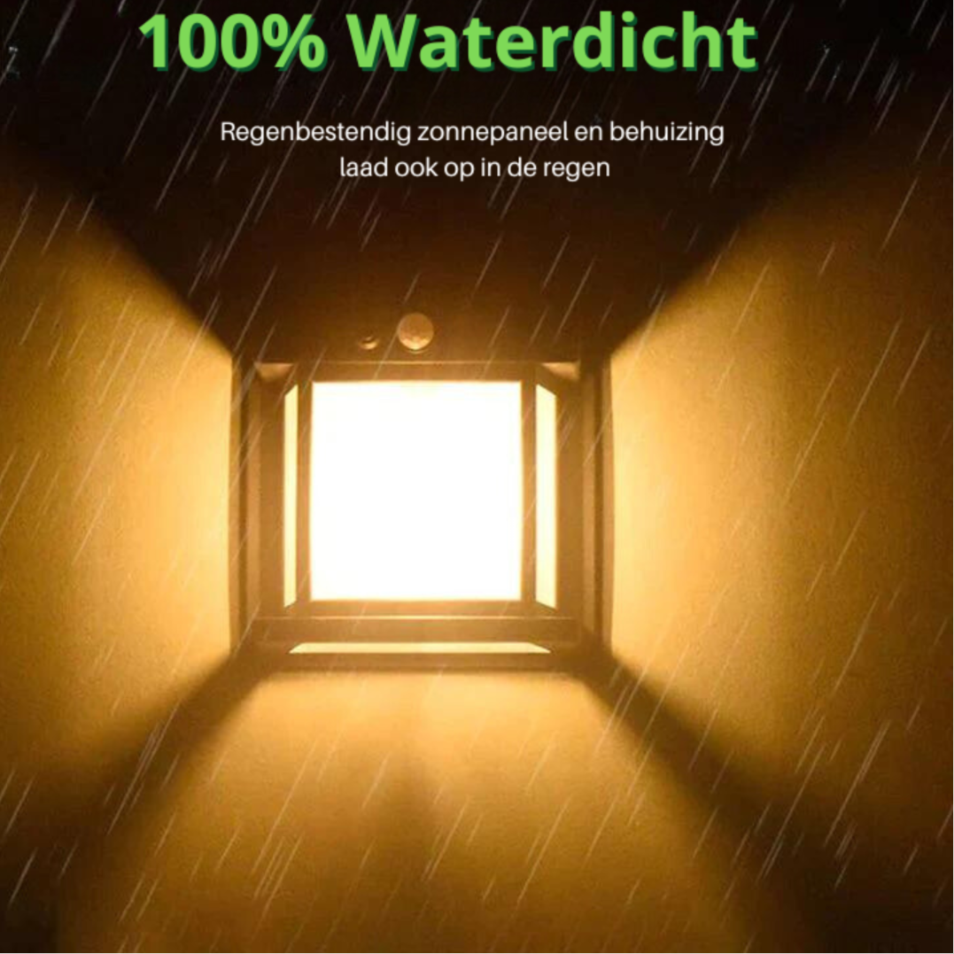 SolarLume LED Solar Wandspots Deluxe - Creëer de perfecte sfeer in jouw tuin