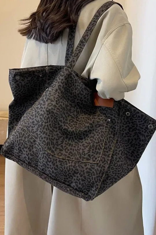 Natalise | Elegante Luipaard Schoudertas