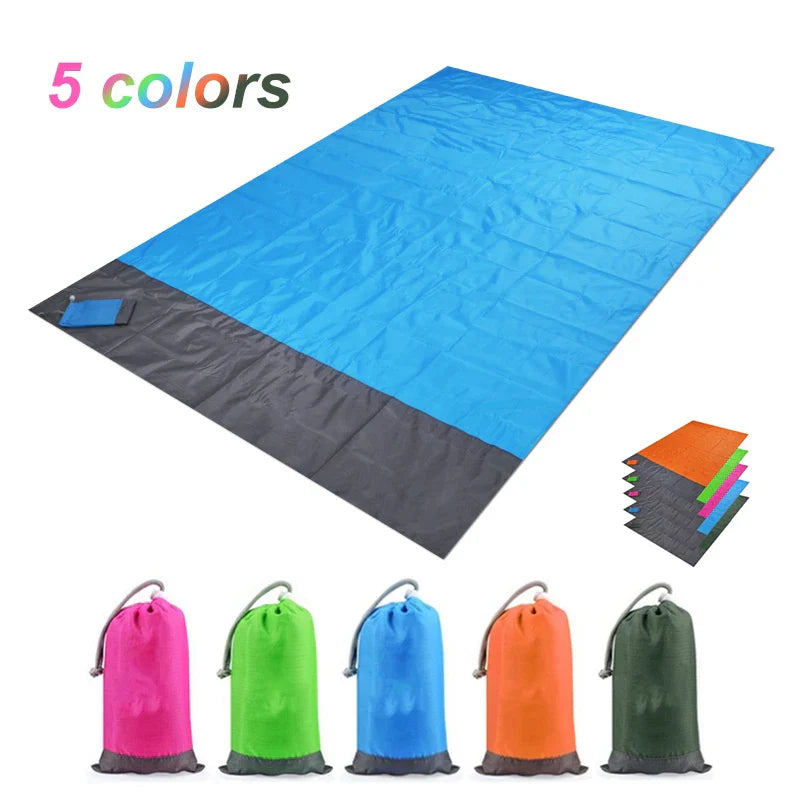 BreezeMat - Waterdichte Strandmat – De Draagbare Picknickmat voor Avonturen Buiten