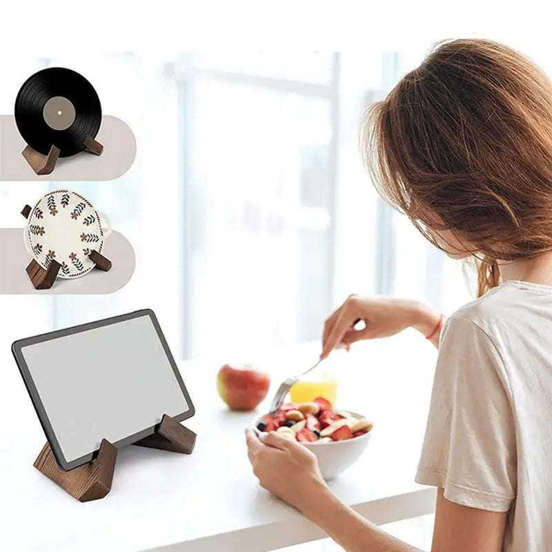 Livra Houten Standaard | Voor Boeken & Tablets in Stijl