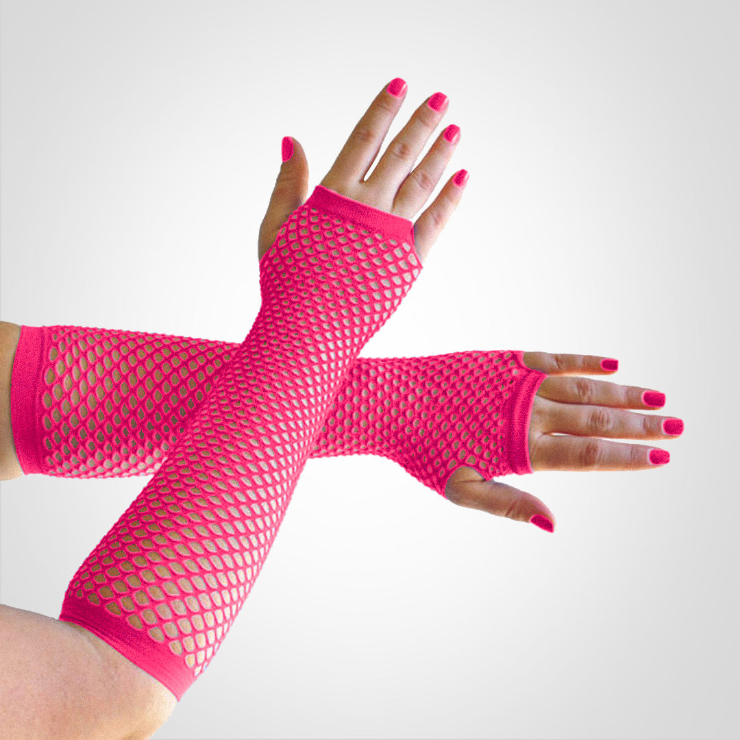 TecStyle | Lange vingerloze net-handschoenen